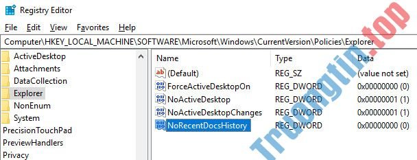 Cách&nbsp;tắt&nbsp;hiển&nbsp;thị&nbsp;các&nbsp;mục&nbsp;và&nbsp;địa&nbsp;điểm&nbsp;thường&nbsp;xuyên&nbsp;truy&nbsp;cập&nbsp;gần&nbsp;đây&nbsp;trong&nbsp;Windows&nbsp;10