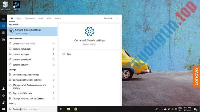 Tắt Cortana trên Windows 10 2 Tắt Cortana trên Windows 10