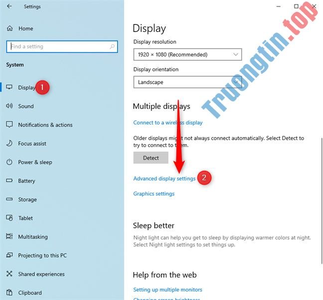 Tìm tốc độ refresh Windows 10 ở đâu? Làm thế nào để thay đổi tốc độ refresh Windows 10? 2 Tìm tốc độ refresh Windows 10 ở đâu? Làm thế nào để thay đổi tốc độ refresh Windows 10?