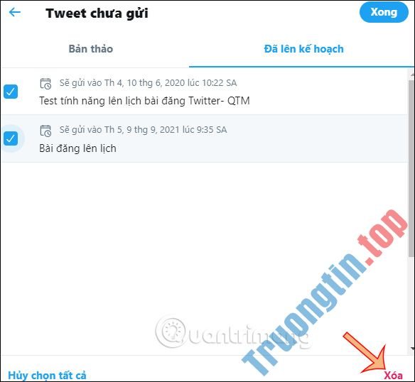 Cách&nbsp;lên&nbsp;lịch&nbsp;bài&nbsp;đăng&nbsp;Twitter