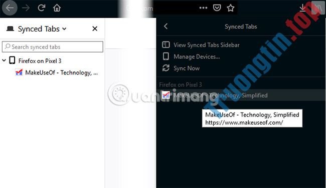 Cách&nbsp;đồng&nbsp;bộ&nbsp;dữ&nbsp;liệu&nbsp;trên&nbsp;Firefox