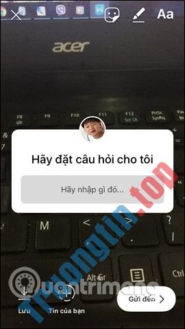 Cách&nbsp;đăng&nbsp;câu&nbsp;hỏi&nbsp;lên&nbsp;Story&nbsp;Instagram