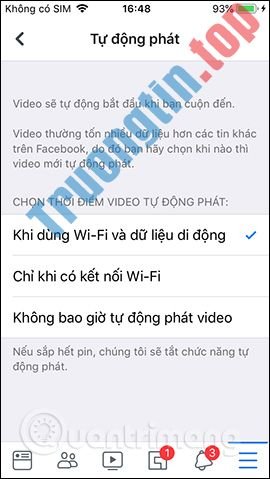 Cách&nbsp;tắt&nbsp;tự&nbsp;động&nbsp;phát&nbsp;video&nbsp;Facebook