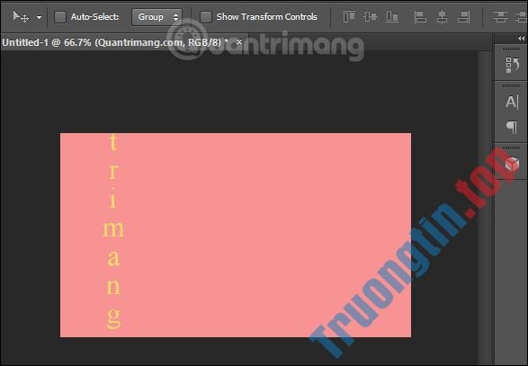 Cách&nbsp;xoay&nbsp;chữ&nbsp;trong&nbsp;Photoshop