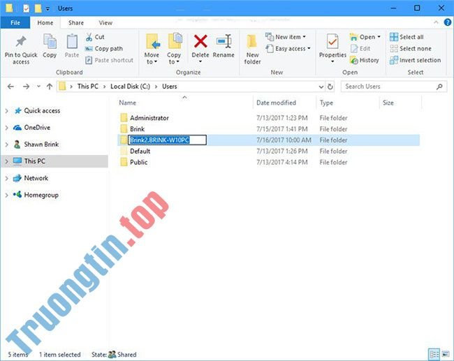 Cách&nbsp;thay&nbsp;đổi&nbsp;tên&nbsp;thư&nbsp;mục&nbsp;User&nbsp;Profile&nbsp;trong&nbsp;Windows&nbsp;10
