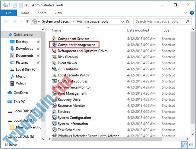 9 cách mở Computer Management trong Windows 10 2 9 cách mở Computer Management trong Windows 10