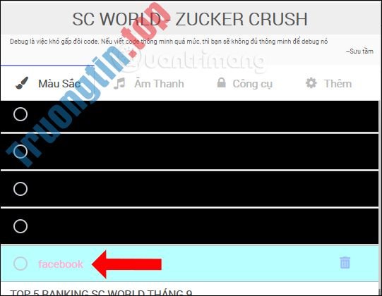 Cách&nbsp;tùy&nbsp;biến&nbsp;giao&nbsp;diện&nbsp;Facebook&nbsp;bằng&nbsp;SC&nbsp;World