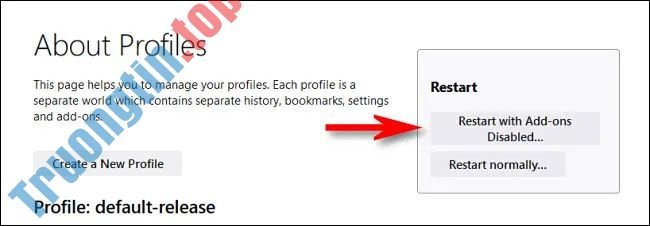 Cách&nbsp;khởi&nbsp;động&nbsp;lại&nbsp;(restart)&nbsp;Mozilla&nbsp;Firefox