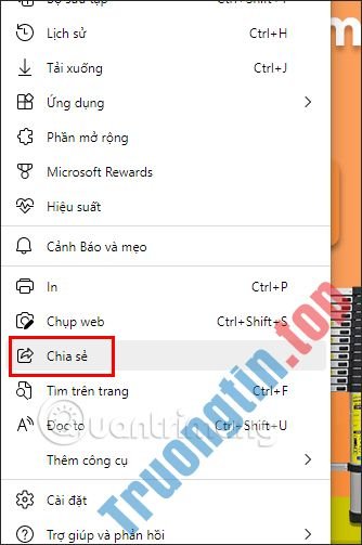 Cách&nbsp;chia&nbsp;sẻ&nbsp;trang&nbsp;web&nbsp;trên&nbsp;Microsoft&nbsp;Edge