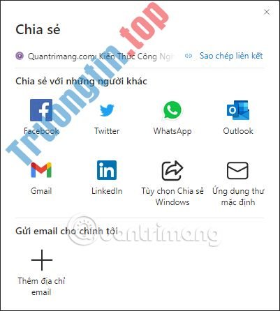 Cách&nbsp;chia&nbsp;sẻ&nbsp;trang&nbsp;web&nbsp;trên&nbsp;Microsoft&nbsp;Edge