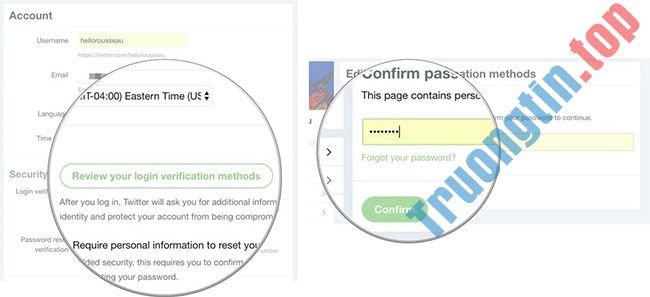 Hướng&nbsp;dẫn&nbsp;bảo&nbsp;mật&nbsp;tài&nbsp;khoản&nbsp;Twitter&nbsp;nâng&nbsp;cao