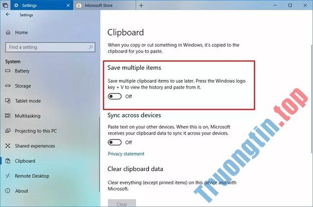 Cách&nbsp;xóa&nbsp;clipboard&nbsp;trên&nbsp;Windows&nbsp;10