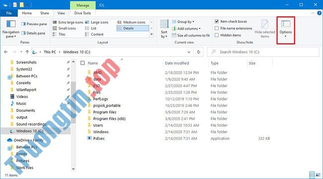 Cách hiển thị đường dẫn đầy đủ trong File Explorer trên Windows 10 1 Cách hiển thị đường dẫn đầy đủ trong File Explorer trên Windows 10