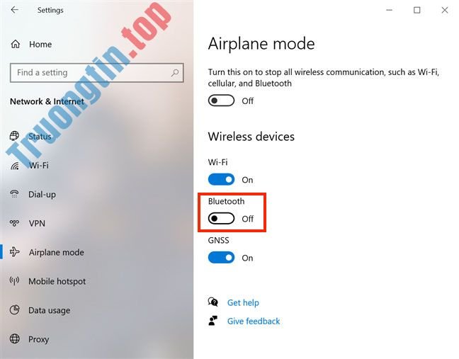 Cách bật Bluetooth trên Win 10, bật Bluetooth Windows 8/7 5 Cách bật Bluetooth trên Win 10, bật Bluetooth Windows 8/7