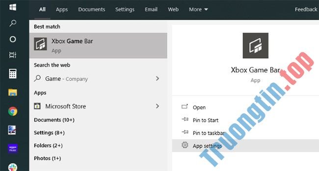 Cách khắc phục vấn đề Game Bar không hoạt động trên Windows 10