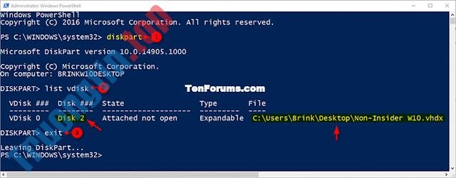 Cách&nbsp;đính&nbsp;kèm&nbsp;và&nbsp;tách&nbsp;các&nbsp;file&nbsp;VHD&nbsp;và&nbsp;VHDX&nbsp;trong&nbsp;Windows&nbsp;10