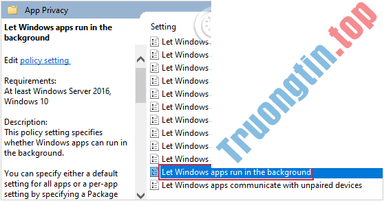 Cách&nbsp;tắt&nbsp;ứng&nbsp;dụng&nbsp;chạy&nbsp;ngầm&nbsp;trên&nbsp;Windows&nbsp;10