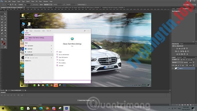 Cách&nbsp;làm&nbsp;Taskbar&nbsp;trong&nbsp;suốt&nbsp;trên&nbsp;Win&nbsp;10&nbsp;với&nbsp;TranslucentTB&nbsp;và&nbsp;Classic&nbsp;Shell