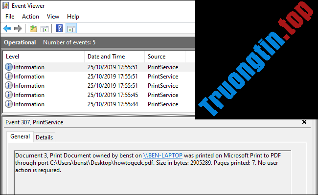 Cách&nbsp;kiểm&nbsp;tra&nbsp;lịch&nbsp;sử&nbsp;tài&nbsp;liệu&nbsp;in&nbsp;trên&nbsp;Windows&nbsp;10
