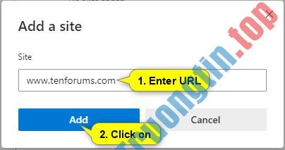 Thêm&nbsp;và&nbsp;xóa&nbsp;ngoại&nbsp;lệ&nbsp;trong&nbsp;Tracking&nbsp;Prevention&nbsp;trên&nbsp;Microsoft&nbsp;Edge&nbsp;Chromium