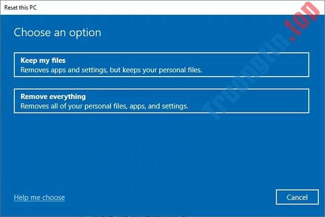 Cách&nbsp;sử&nbsp;dụng&nbsp;tùy&nbsp;chọn&nbsp;khôi&nbsp;phục&nbsp;cài&nbsp;đặt&nbsp;gốc&nbsp;Windows&nbsp;10&nbsp;từ&nbsp;đám&nbsp;mây