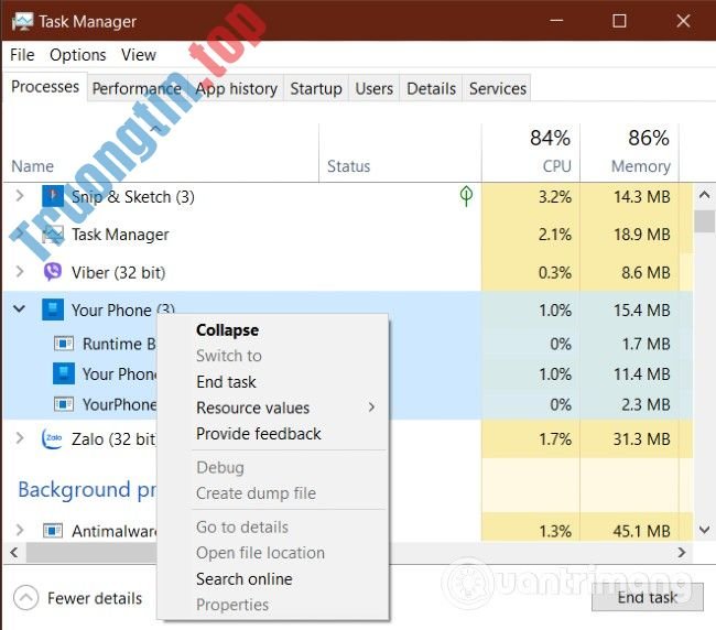 Sửa&nbsp;lỗi&nbsp;có&nbsp;kết&nbsp;nối&nbsp;Bluetooth&nbsp;nhưng&nbsp;không&nbsp;gọi&nbsp;điện&nbsp;được&nbsp;qua&nbsp;ứng&nbsp;dụng&nbsp;Your&nbsp;Phone&nbsp;trên&nbsp;Windows&nbsp;10