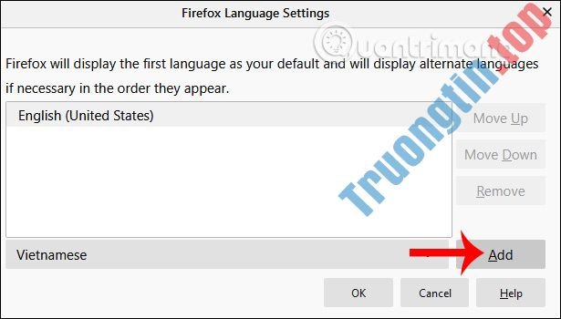 Cách&nbsp;đổi&nbsp;Firefox&nbsp;sang&nbsp;tiếng&nbsp;Việt