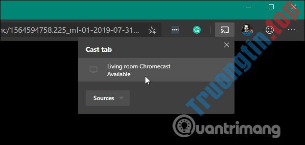 Cách&nbsp;truyền&nbsp;media&nbsp;từ&nbsp;Microsoft&nbsp;Edge&nbsp;sang&nbsp;Google&nbsp;Chromecast