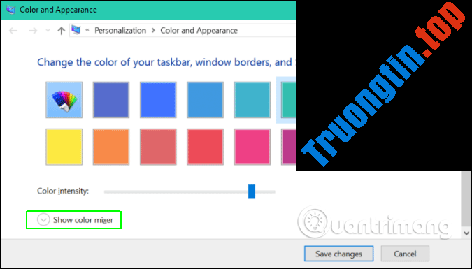 Cách&nbsp;thêm&nbsp;màu&nbsp;sắc&nbsp;cho&nbsp;Windows&nbsp;10