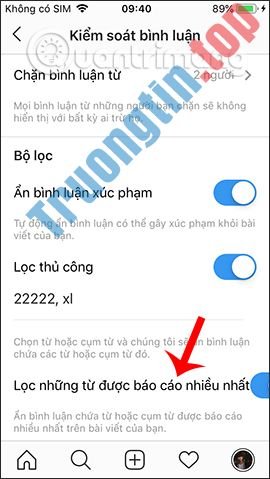 Cách&nbsp;chặn&nbsp;người&nbsp;khác&nbsp;bình&nbsp;luận&nbsp;trên&nbsp;Instagram