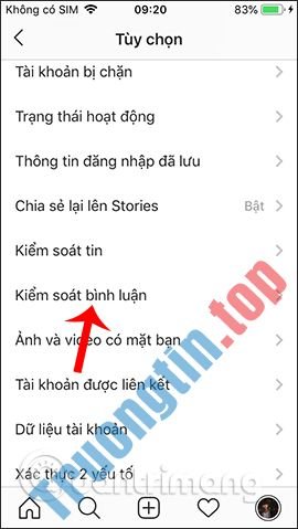 Cách&nbsp;chặn&nbsp;người&nbsp;khác&nbsp;bình&nbsp;luận&nbsp;trên&nbsp;Instagram