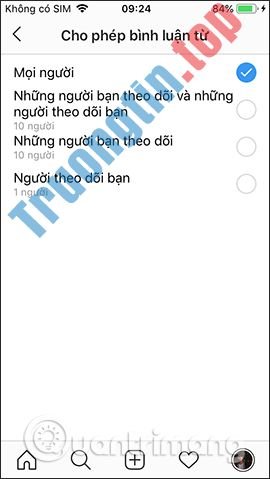 Cách&nbsp;chặn&nbsp;người&nbsp;khác&nbsp;bình&nbsp;luận&nbsp;trên&nbsp;Instagram