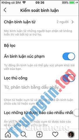 Cách&nbsp;chặn&nbsp;người&nbsp;khác&nbsp;bình&nbsp;luận&nbsp;trên&nbsp;Instagram