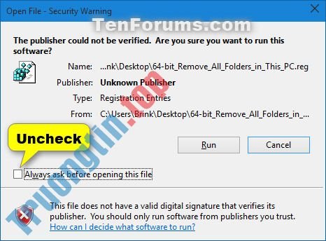 Cách&nbsp;bỏ&nbsp;chặn&nbsp;file&nbsp;trong&nbsp;Windows&nbsp;10