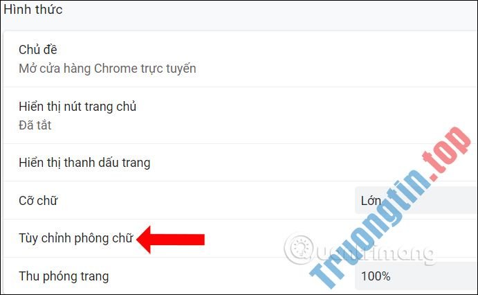 Cách&nbsp;đổi&nbsp;font&nbsp;chữ&nbsp;trang&nbsp;web&nbsp;trên&nbsp;Chrome