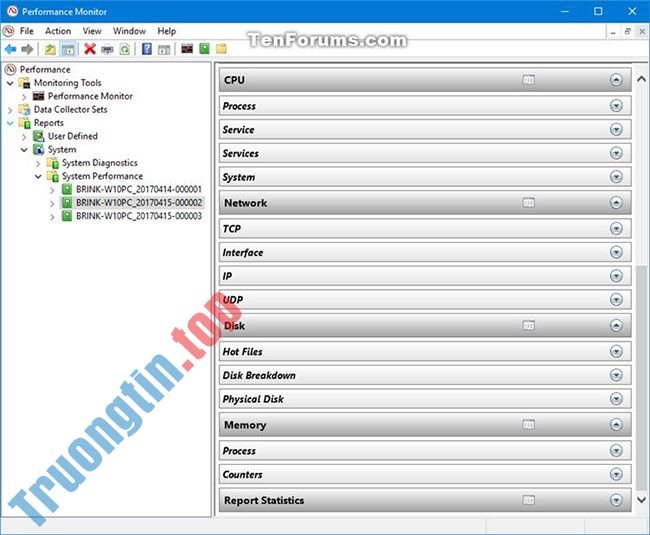 Cách tạo báo cáo hiệu suất hệ thống trong Windows 10 4 Cách tạo báo cáo hiệu suất hệ thống trong Windows 10