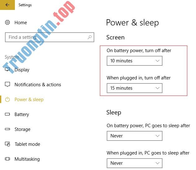 Cách&nbsp;thay&nbsp;đổi&nbsp;thời&nbsp;gian&nbsp;chờ&nbsp;khóa&nbsp;màn&nbsp;hình&nbsp;trong&nbsp;Windows&nbsp;10