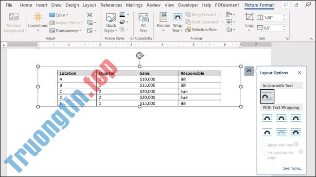 Cách&nbsp;chuyển&nbsp;đổi&nbsp;bảng&nbsp;thành&nbsp;hình&nbsp;ảnh&nbsp;trong&nbsp;Microsoft&nbsp;Word