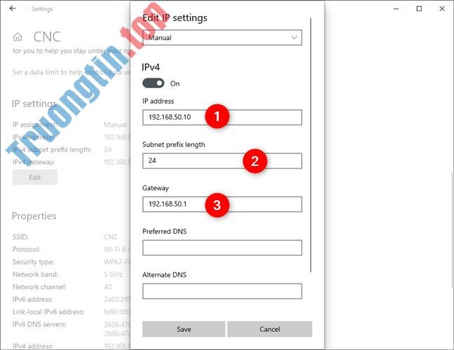 3&nbsp;cách&nbsp;đổi&nbsp;địa&nbsp;chỉ&nbsp;IP&nbsp;trong&nbsp;Windows&nbsp;10