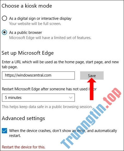 Cách&nbsp;kích&nbsp;hoạt&nbsp;chế&nbsp;độ&nbsp;Kiosk&nbsp;Mode&nbsp;trên&nbsp;Windows&nbsp;10