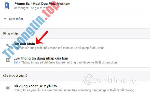 Hướng&nbsp;dẫn&nbsp;đổi&nbsp;mật&nbsp;khẩu&nbsp;Facebook&nbsp;trên&nbsp;máy&nbsp;tính
