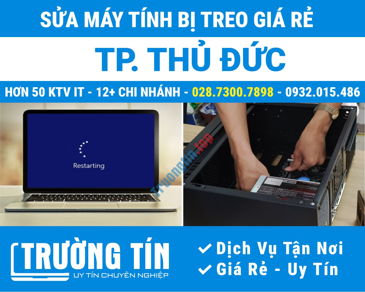 Dịch Vụ Sửa Máy Tính Bị Treo Tại Thủ Đức Tận Nhà