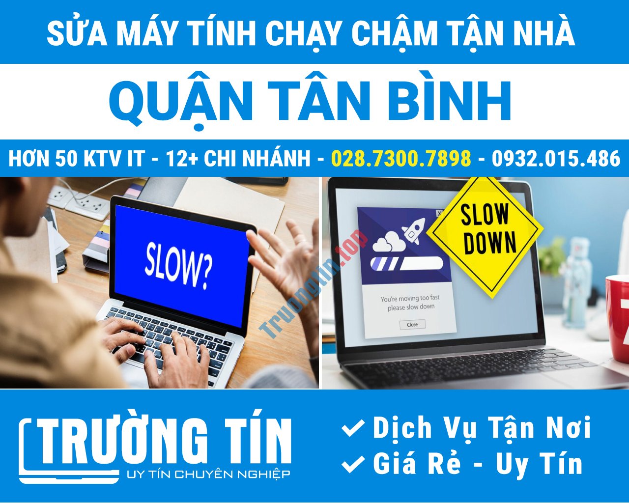 Địa Chỉ Sửa Máy Tính Chạy Chậm Quận Tân Bình Nhanh Chóng