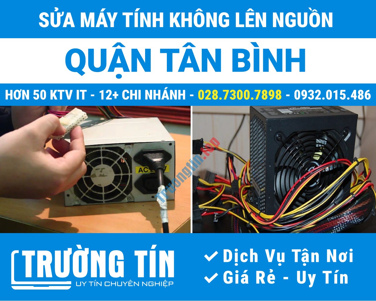 Địa Chỉ Sửa Máy Tính Không Lên Nguồn Tại Tân Bình Gần Đây