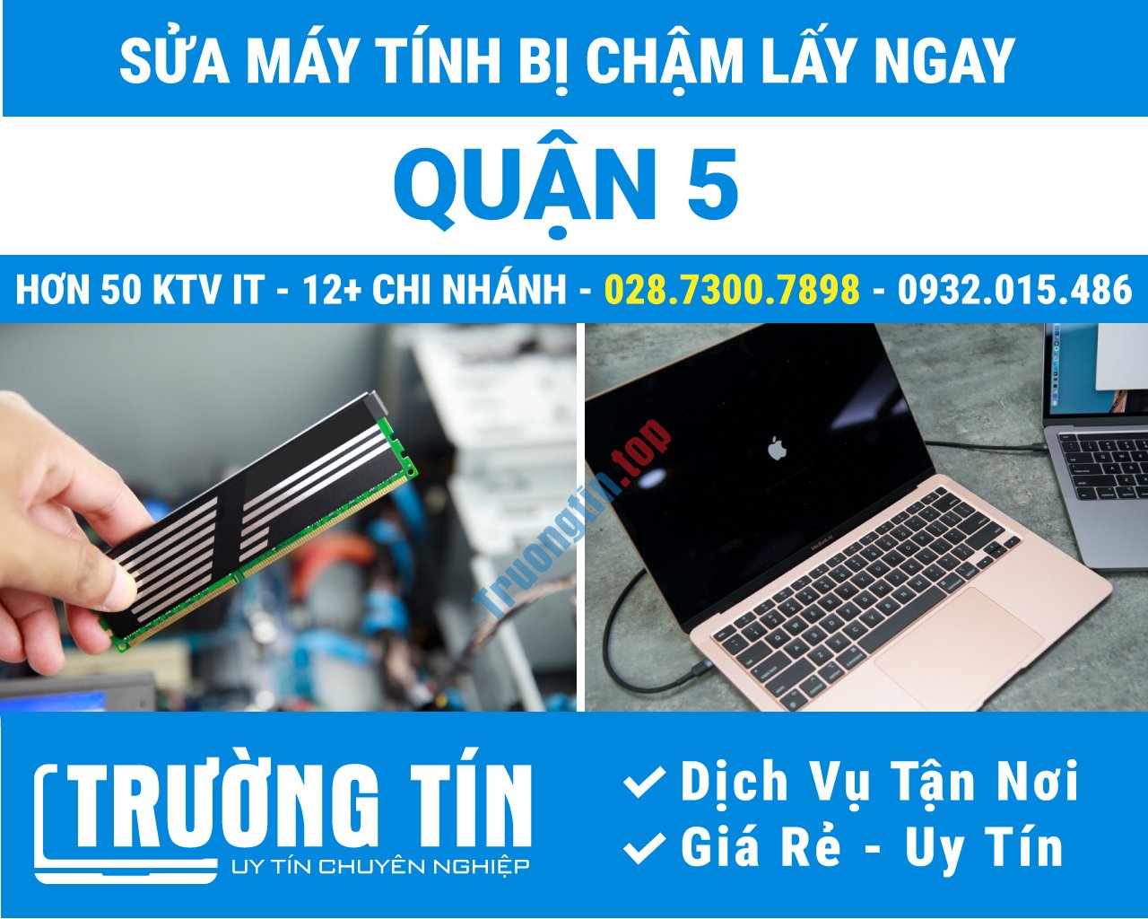 Địa Chỉ Sửa Máy Tính Chạy Chậm Quận 5 Gần Đây