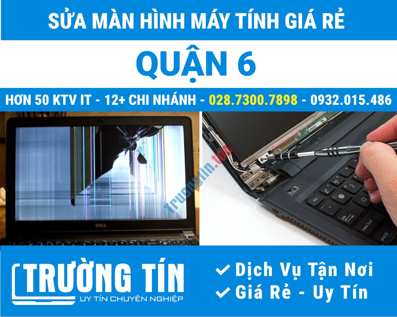 Địa Chỉ Sửa Màn Hình Máy Tính Quận 6 Lấy Liền