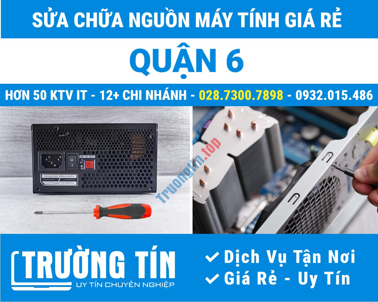 Địa Chỉ Sửa Nguồn Máy Tính Quận 6 – Uy Tín, Lấy Liền
