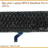 Bàn Phím Laptop Apple Macbook Pro A1425 (2012) Zin - Trung Tâm Thay Thế Uy Tín