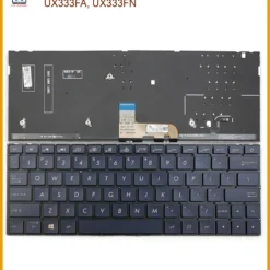 Thay Bàn Phím Laptop Asus Zenbook Ux333, Ux333fa, Ux333fn Zin Chính Hãng - Lấy Liền Tại Chỗ