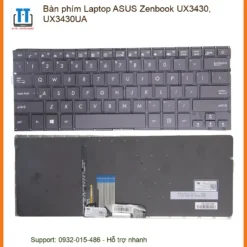 Thay Bàn Phím Laptop Asus Zenbook Ux3430, Ux3430ua Zin Chính Hãng - Lấy Liền Tại Chỗ